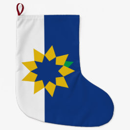 Vlag van Topeka (Kansas) Grote Kerstsok