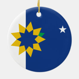 Vlag van Topeka (Kansas) Keramisch Ornament
