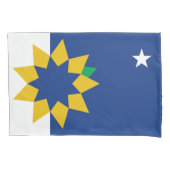 Vlag van Topeka (Kansas) Kussensloop (Voorkant-Links)