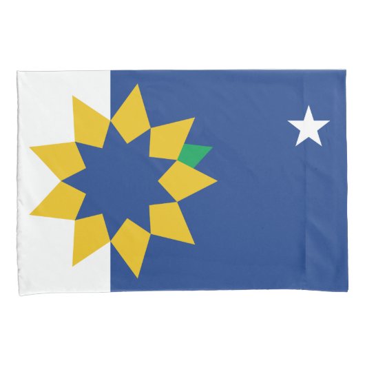 Vlag van Topeka (Kansas) Kussensloop (Voorkant-Rechts)