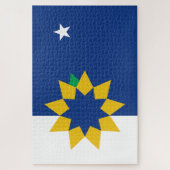 Vlag van Topeka (Kansas) Legpuzzel (Verticaal)