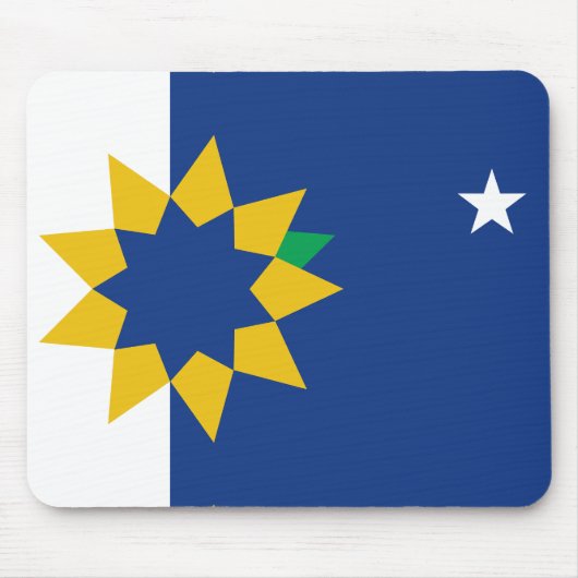 Vlag van Topeka, Kansas Muismat (Voorkant)