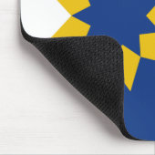 Vlag van Topeka (Kansas) Muismat (Hoek)