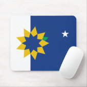 Vlag van Topeka (Kansas) Muismat (Met muis)