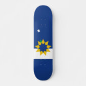 Vlag van Topeka, Kansas Persoonlijk Skateboard (Voorkant)