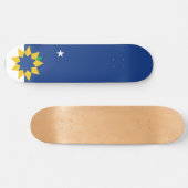 Vlag van Topeka (Kansas) Persoonlijk Skateboard (Horizontaal)