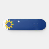 Vlag van Topeka (Kansas) Persoonlijk Skateboard (Horizontaal)