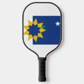 Vlag van Topeka, Kansas Pickleball Paddle (Voorkant)
