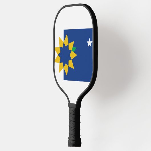 Vlag van Topeka, Kansas Pickleball Paddle (Links)