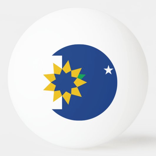Vlag van Topeka, Kansas Pingpongbal (Voorkant)