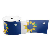 Vlag van Topeka, Kansas Satijnen Lint (Spoel)