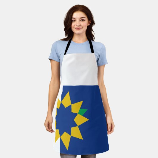 Vlag van Topeka, Kansas Schort (Gedragen)