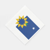 Vlag van Topeka (Kansas) Servet (Hoek)