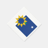 Vlag van Topeka, Kansas Servet (Hoek)