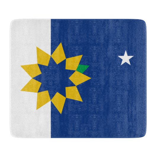 Vlag van Topeka (Kansas) Snijplank (Voorkant)