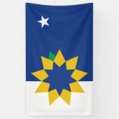 Vlag van Topeka (Kansas) Spandoek (Verticaal)