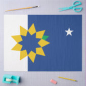 Vlag van Topeka (Kansas) Tissuepapier (Craft)