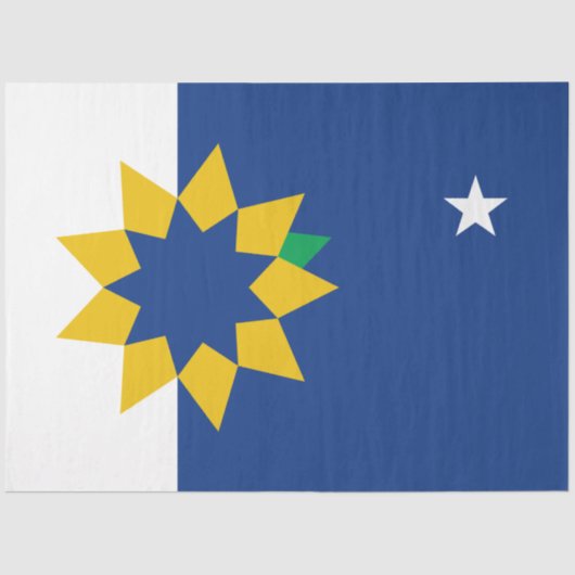 Vlag van Topeka (Kansas) Tissuepapier (Voorkant)