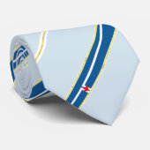vlag van toronstroken stropdas (Opgerold)
