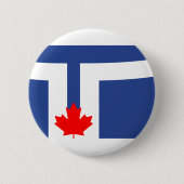 Vlag van Toronto, Button van Ontario (Voorkant)