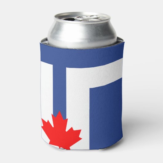 Vlag van Toronto, Ontario Blikjeskoeler (Blikje Voorkant)