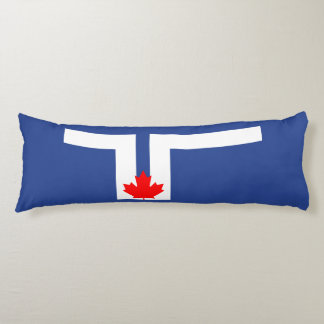 Vlag van Toronto, Ontario Body Kussen