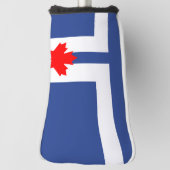Vlag van Toronto, Ontario Golfheadcover (Draai 90)