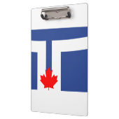 Vlag van Toronto, Ontario Klembord (Links)