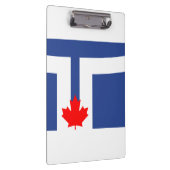 Vlag van Toronto, Ontario Klembord (Rechts)