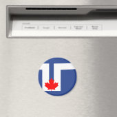 Vlag van Toronto, Ontario Magneet (Insitu (Vaatwasser))