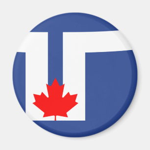 Vlag van Toronto, Ontario Magneet