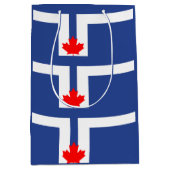 Vlag van Toronto, Ontario Medium Cadeauzakje (Voorkant)
