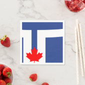 Vlag van Toronto, Ontario Servet (Insitu)