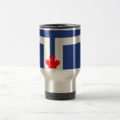 Vlag van Toronto, Ontario Travel Mug Reisbeker (Center)