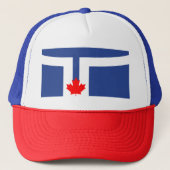 Vlag van Toronto, Ontario Trucker Pet (Voorkant)
