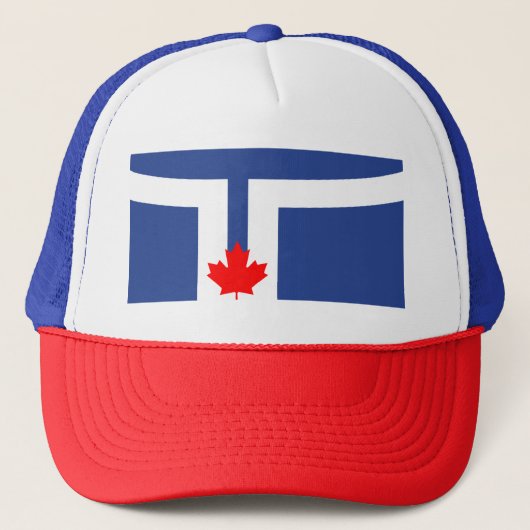 Vlag van Toronto, Ontario Trucker Pet (Voorkant)