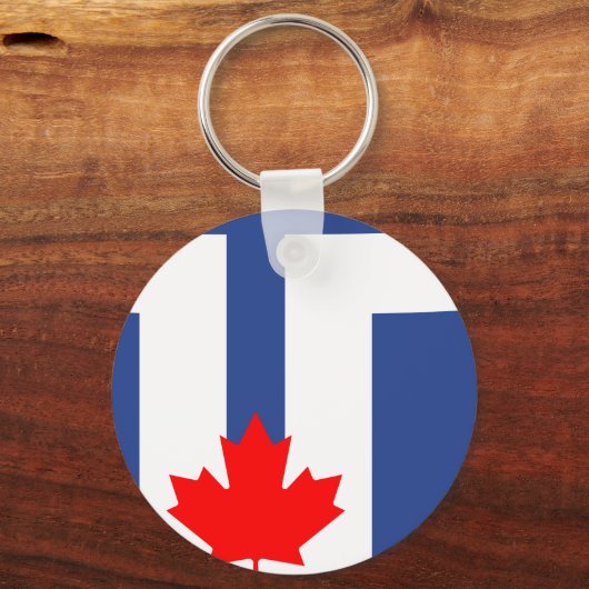 Vlag van Toronto, Sleutelhanger van Ontario (Achterkant)