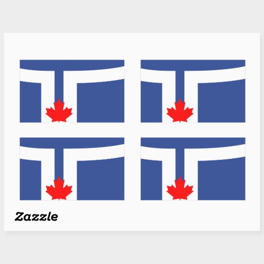 Vlag van Toronto, Stickers van de Ontario-rechthoe (Vel)