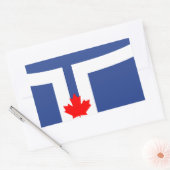 Vlag van Toronto, Stickers van de Ontario-rechthoe (Envelop)