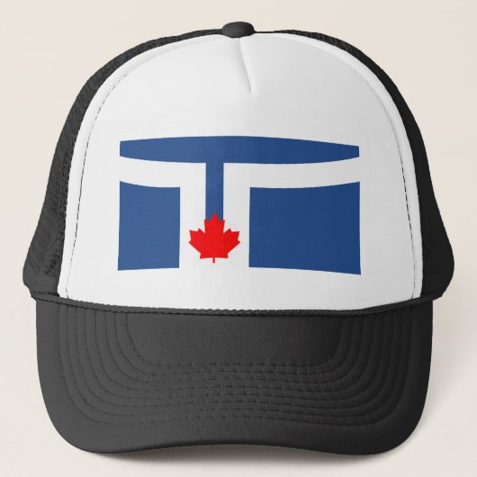 Vlag van Toronto Trucker Pet (Voorkant)