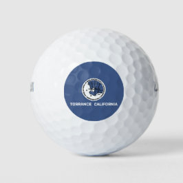 Vlag van Torrance (Californië) Golfballen