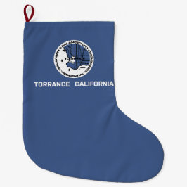 Vlag van Torrance (Californië) Grote Kerstsok