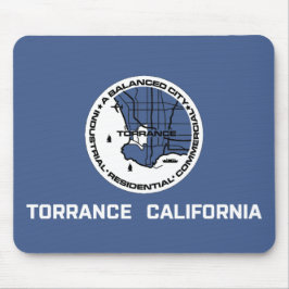 Vlag van Torrance (Californië) Muismat
