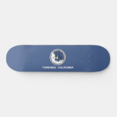 Vlag van Torrance (Californië) Persoonlijk Skateboard (Horizontaal)
