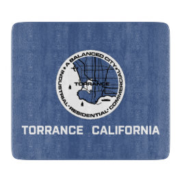 Vlag van Torrance (Californië) Snijplank