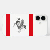 Vlag van Toscane, ITALIË Case-Mate iPhone Case (Achterkant (horizontaal))