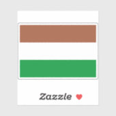 Vlag van Transkei, Afrika Sticker (Vel)