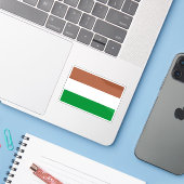 Vlag van Transkei, de Republiek Zuid-Afrika Sticker (Laptop met iPhone)
