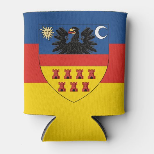 Vlag van Transsylvanië Blikjeskoeler (Voorkant)