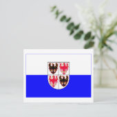 vlag van Trentino-Alto Adige Briefkaart (Staand voorkant)
